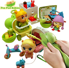 Pea Pod Babies Giant Playset – 2 Mystery Mini Dolls Included