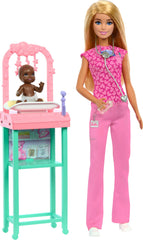 Barbie Baby Doctor Playset with Doll, Baby & Accessories