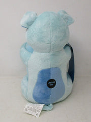 Northpointe Huggable Blue Pig Plush with Sound & Fleece Throw Blanket