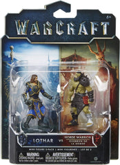 Warcraft Mini Lothar & Horde Warrior 2-Pack Action Figures