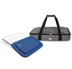 Chef's Counter 3Qt Glass Casserole Dish with Lid & Insulated Carry Tote