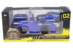 Maisto Muscle Transports 1966 Ford C600 & 1969 Mustang GT 1:64