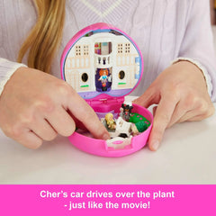 Polly Pocket Clueless Collector Compact with Micro Dolls & Car