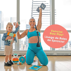 Bebe Fuerte Bilingual Baby Sensory Toys by Robin Arzon