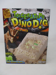 Dig Team Triceratops Dino Dig Site – Kids Excavation Kit