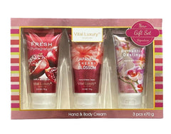 Vital Luxury Hand & Body Cream Gift Set – 3 x 2.5 oz
