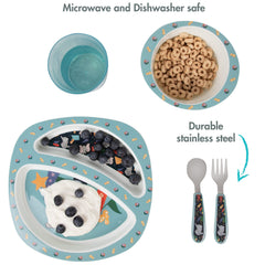 The First Years Disney Dumbo Toddler Feeding Set, 5 Pc