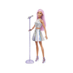 Barbie Pop Star Doll with Iridescent Skirt & Microphone