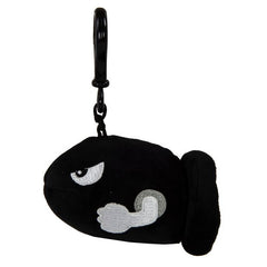 Nintendo Mocchi Mocchi Bullet Bill Clip-On Plush | 4" Mario Kart