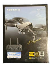 E88 Folding Drone with Dual 4K Camera & App Control