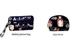Women's 3-Piece Travel Bag Set with Phone Bag & Wallet