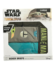 Briefly Stated Star Wars Men's Boxer Briefs – 3-Pack, Size Large