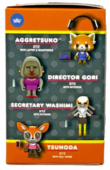 The Loyal Subjects Aggretsuko Action Vinyls Window Box Figure