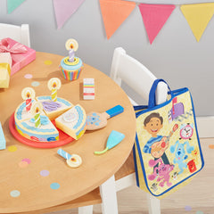 Melissa & Doug Blue's Clues Wooden Birthday Party Play Set