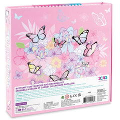 Make It Real Butterfly Sketchbook & Drawing 20-Piece Set