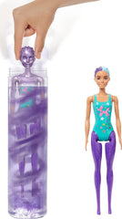 Barbie Color Reveal Glittery Purple Doll with 25 Party Surprises