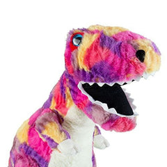 Gitzy Disco 18in Tie-Dye Plush Tyrannosaurus Rex Stuffed Animal