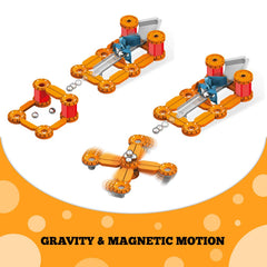 Geomag Mechanics Goal Challenge Magnetic Building Set, 96 Pieces