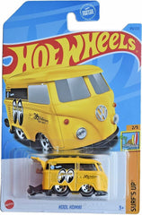 Hot Wheels Volkswagen Kool Kombi Yellow | 2023 Surf's Up Collection
