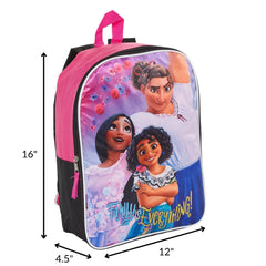 Disney Encanto 16-Inch Mirabel Girls Backpack – Pink