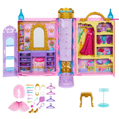 Mattel Disney Princess Ready for the Ball Closet Playset with Fashions