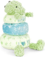 Demdaco Rawr Means I Love You Dinosaur Stackable Rings Plush