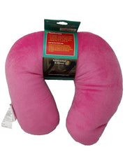 Trip Logic Plush Travel Pillow – White with Flowers, Neck Support