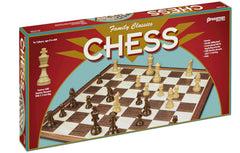 Pressman Family Classics Chess Set with Folding Board