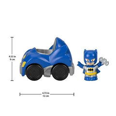Fisher-Price Little People Batman & Batmobile Push-Along Playset