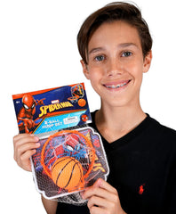 JA-RU Marvel Spider-Man Mini Basketball Hoop Set with Ball