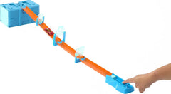 Hot Wheels Track Builder Ice Crash Playset with Car & Storage