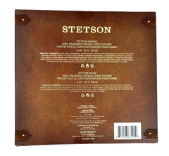 Stetson Original & Black Body Fragrance Gift Set | 2 x 3.4 fl oz