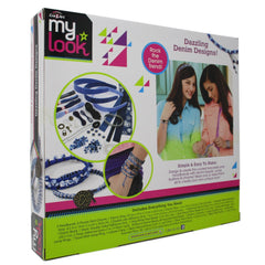 Cra-Z-Art My Look Dazzling Denim Design Bracelet & Headband Kit