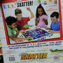 Hasbro Skazooms Skatter Fast-Paced Sliding Board Game for Kids