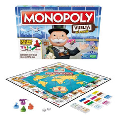 Hasbro Monopoly Travel World Tour — Spanish Edition