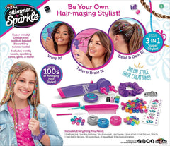 Cra-Z-Art Shimmer 'n Sparkle Deluxe Braid & Bead Hair Designer