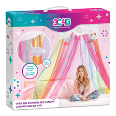 Make It Real 3C4G Rainbow Bright Canopy for Girls