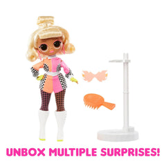 MGA LOL Surprise OMG Speedster Fashion Doll with Racecar Style