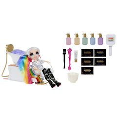 Rainbow High Salon Playset – Working Sink & Hair Color Foam Kit