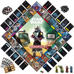 Hasbro Monopoly Star Wars Boba Fett Edition Board Game