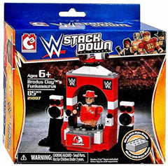 WWE StackDown Brodus Clay Funkasaurus 85-Piece Figure Set
