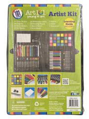 Art 101 Artist Kit with Learning Guide – 101 Pieces