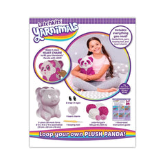 PlayMonster Latchkits Yarnimals Panda 3D Latch Hook Craft Kit