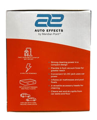 Meridian Point 12V Wet & Dry Car Vacuum – Compact Auto Vac
