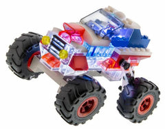 Laser Pegs Monster Rally Stunt Racer – Light-Up Building Set