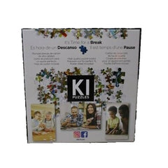 KI Puzzles Cats Are Everywhere Peacock-Cat 1000 Piece Jigsaw Puzzle