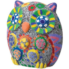 Rock Pets Owl Paint Kit – DIY Weatherproof Rock Painting Set
