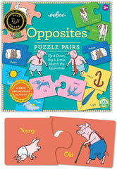 eeBoo Opposites Puzzle Pairs – Early Learning Activity