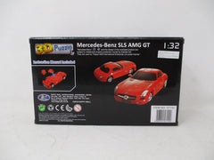 Happy Well Mercedes-Benz SLS AMG GT 3D Puzzle – Solid Red 1:32