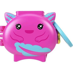Polly Pocket Axolotl Pet Compact Playset | Collectible Mini World